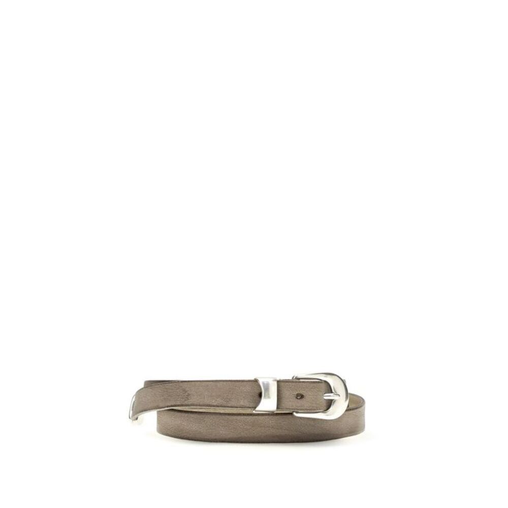 Our Legacy Brown Calf Leather Bos Taurus Thin Men's Belt